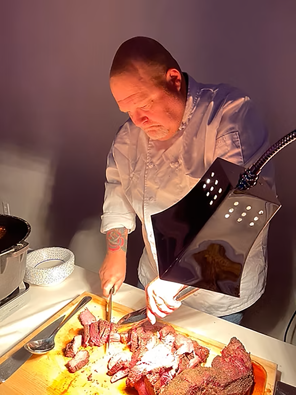 Chef Blaine Meat Carving Station